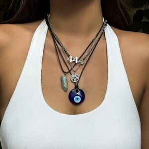 4 piece necklace set